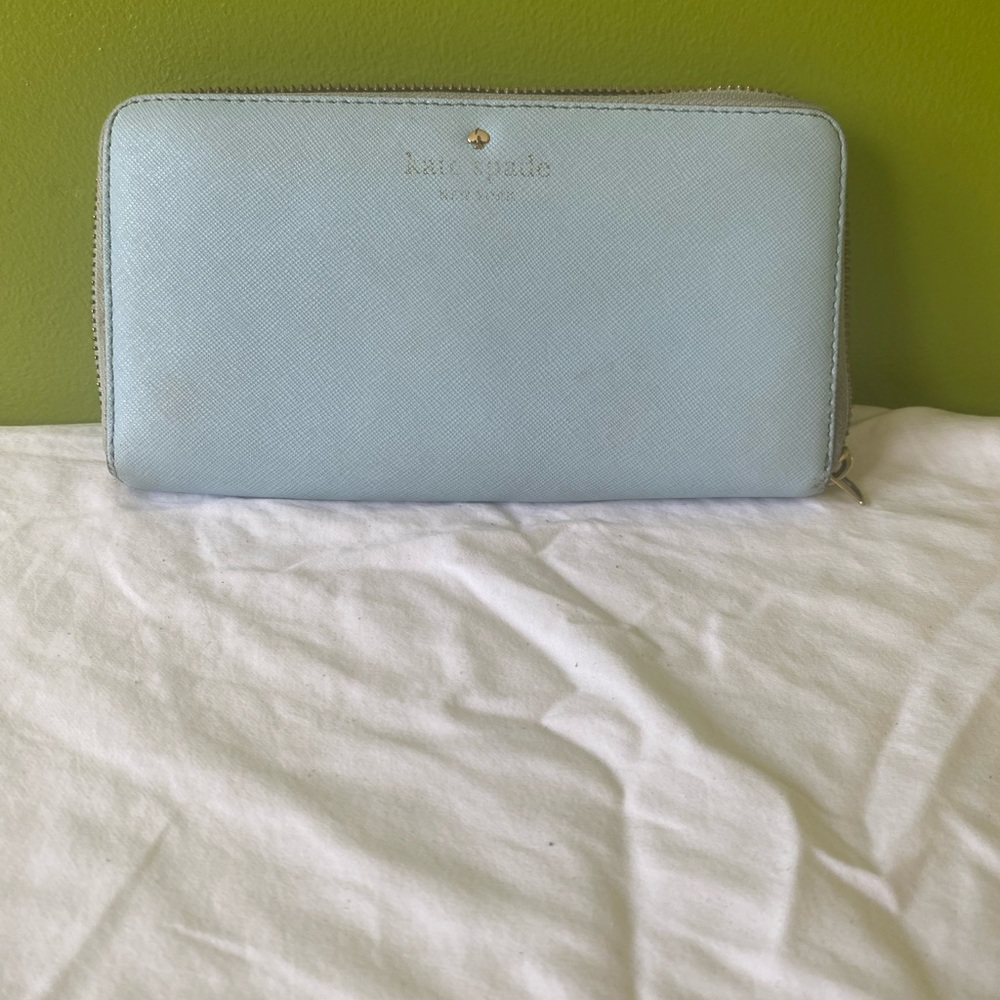 Kate Spade Blue Wallet